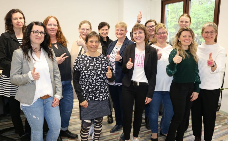 Das Team der Lebenshilfe Main Kinzig gGmbH freut sich über die neuen Räume.